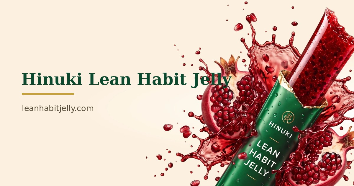 Hinuki Lean Habit Jelly Sticks